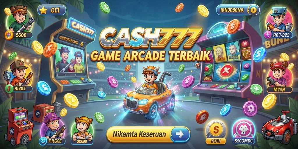 Tampilan gameplay seru dan mengasyikkan dari CASH777.