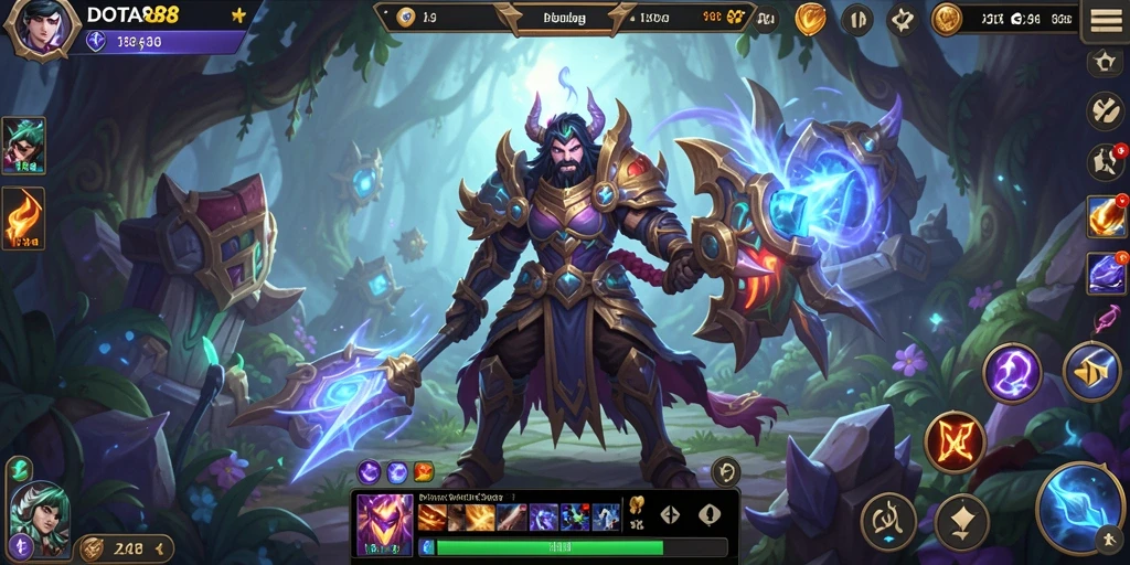 Screenshot DOTA88 menampilkan aksi seru dalam gameplay petualangan.
