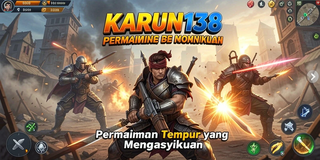 Gameplay seru dalam <strong>KARUN138</strong> dengan aksi tembak-menembak yang mendebarkan.