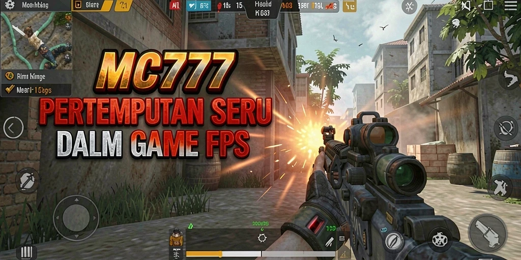 Screenshot gameplay MC777 menunjukkan aksi tembak-menembak yang seru dan grafis yang memukau.