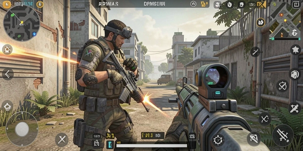Tampilan gameplay seru RPWIN dengan aksi menegangkan.