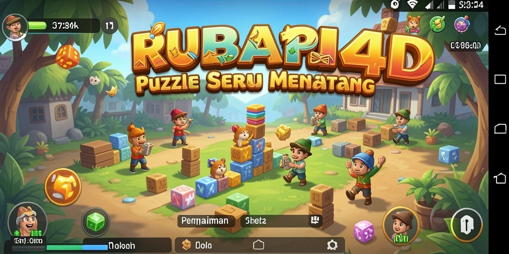 Tampilan gameplay RUBAH4D yang melibatkan teka-teki menarik.