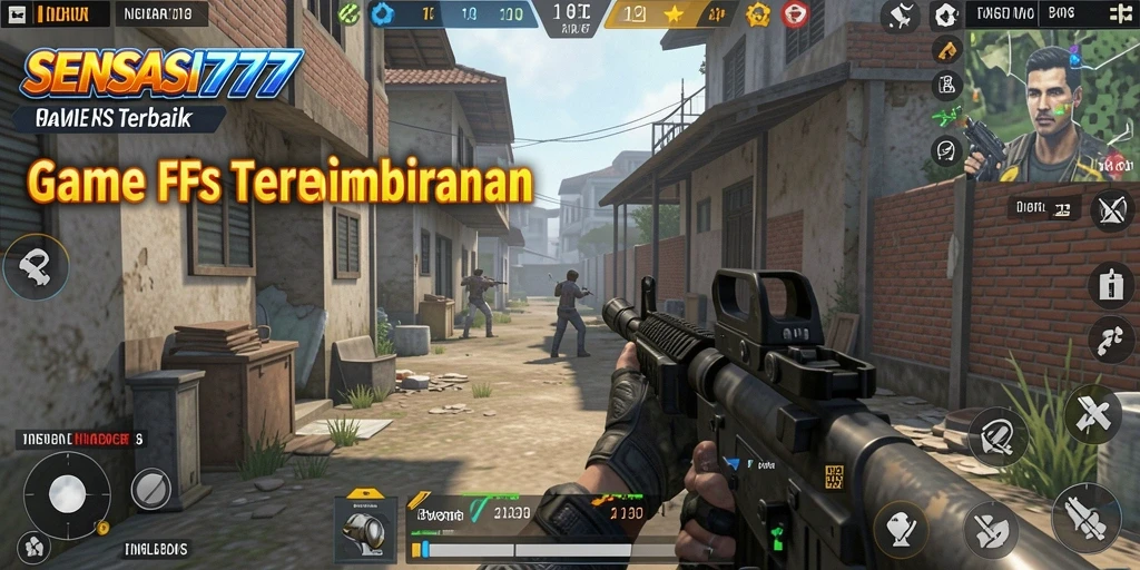 Tampilan gameplay menegangkan dari SENSASI777 yang memikat.
