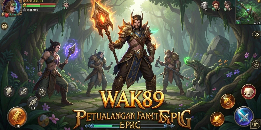 Gameplay menarik dan mendebarkan dalam WAK89 dengan grafis brilian.