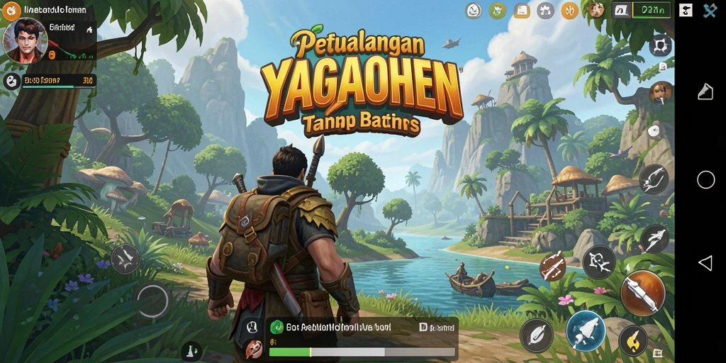 Tampilan gameplay YAGAOHEN yang immersive di dunia terbuka.